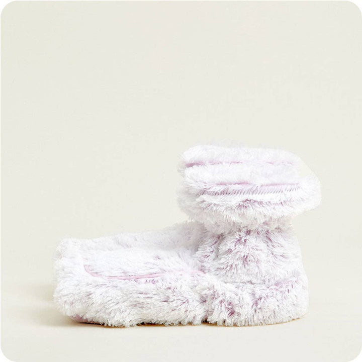 Warmies Boots - Marshmallow Lavender