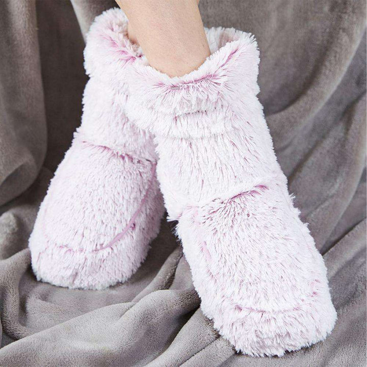 Warmies Boots - Marshmallow Lavender