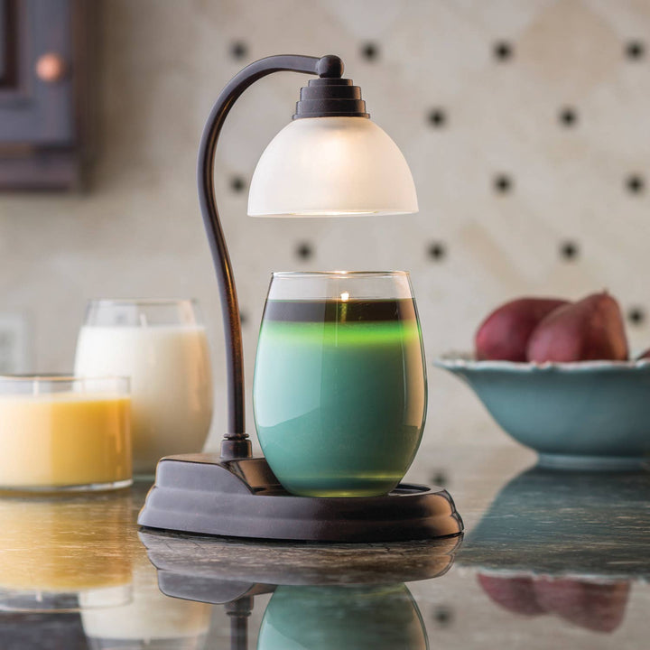 Aurora Candle Warmer Lamp - Bronze