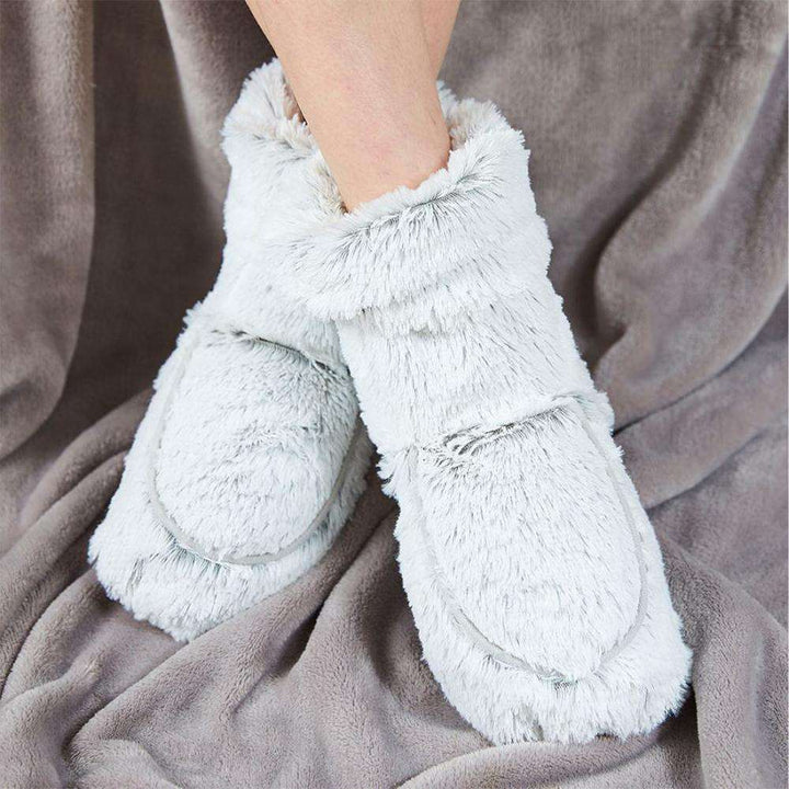 Warmies Boots - Marshmallow Gray