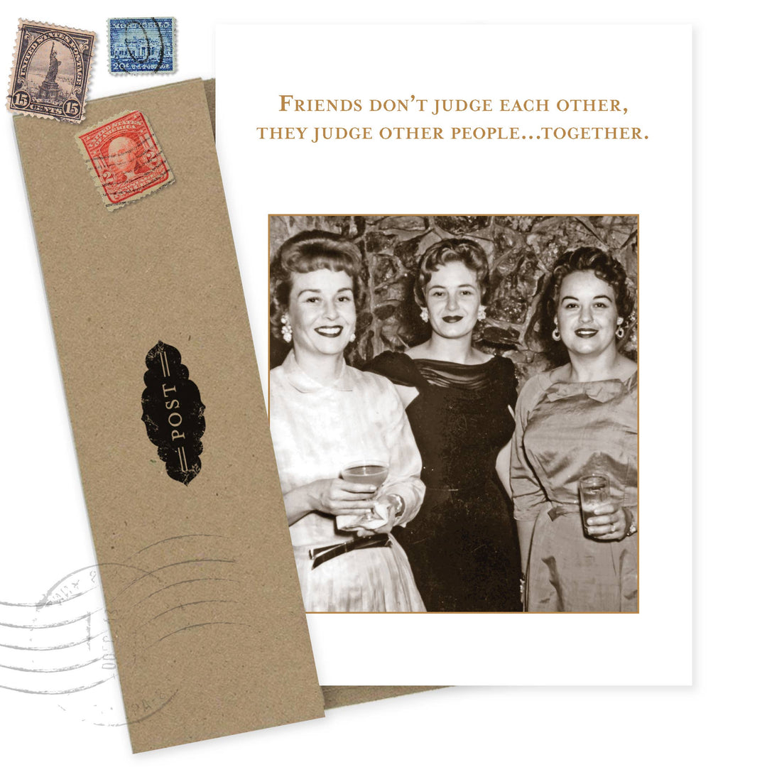 Judge Other People Birthday Card