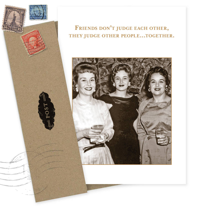 Judge Other People Birthday Card