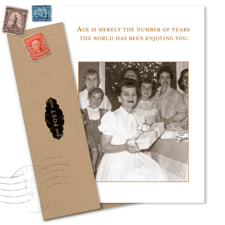 Enjoying You Birthday Card