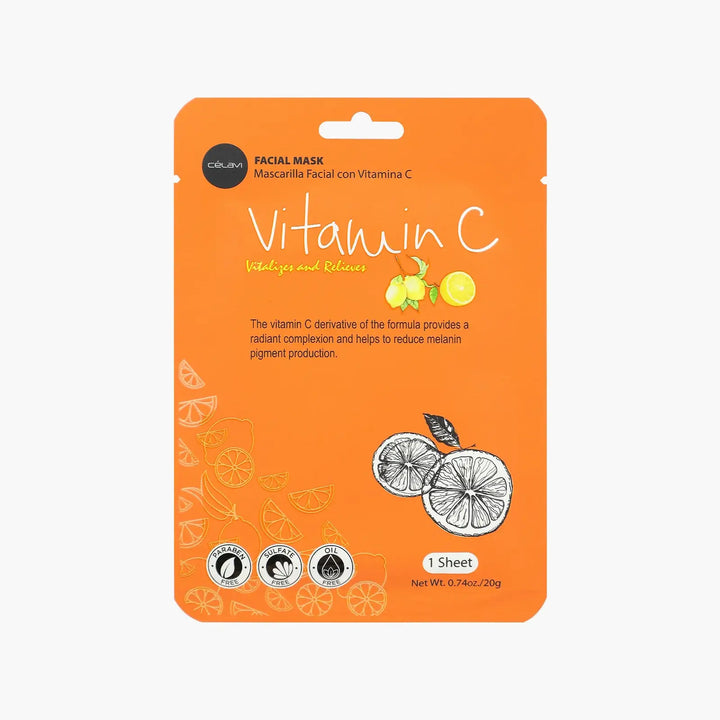 Vitamin C Facial Mask - Vitalizing