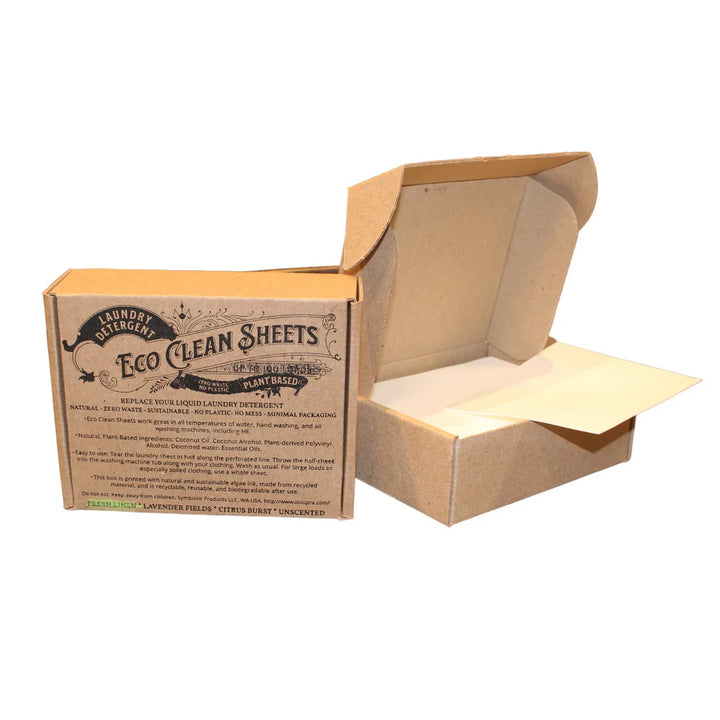 Eco Clean Laundry Detergent Sheets - Fresh Linen