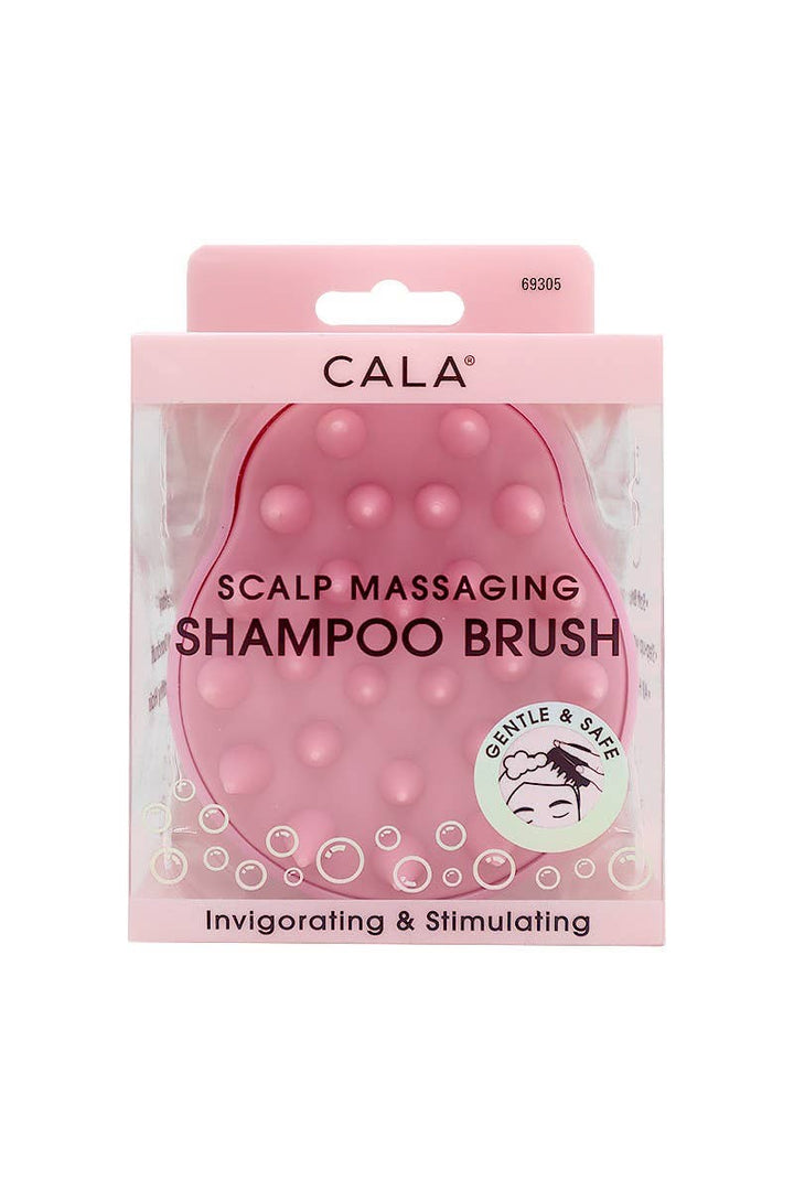 Scalp Massaging Shampoo Brush - Pink