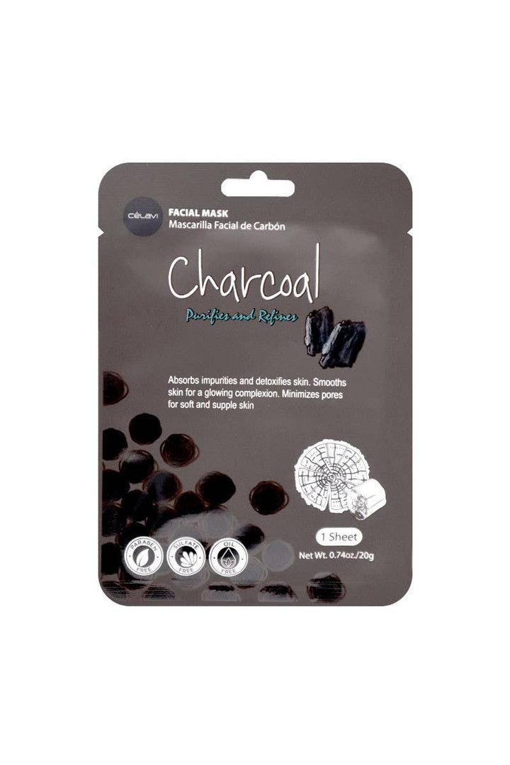 Charcoal Facial Mask - Purifies