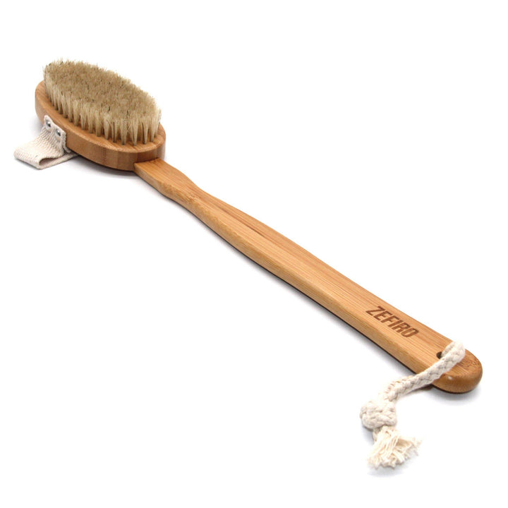 Dry/Wet Long Handle Body Brush