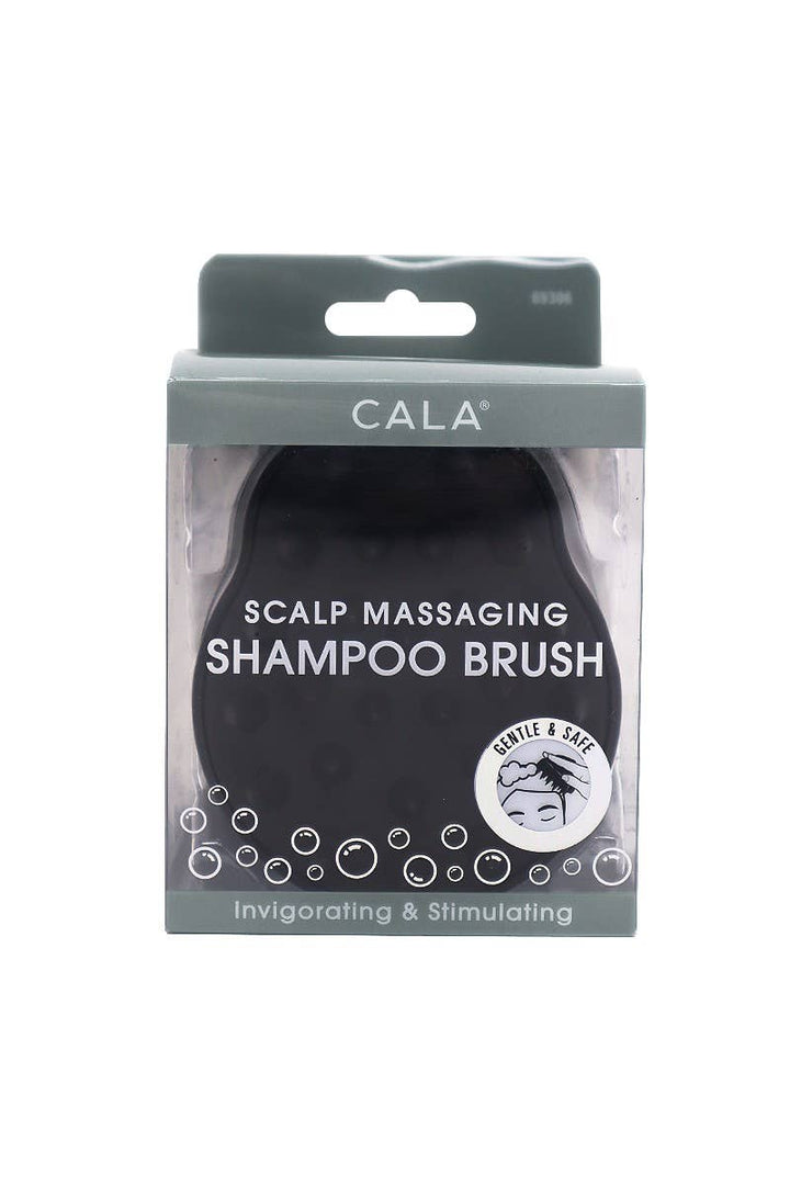 Scalp Massaging Shampoo Brush - Black
