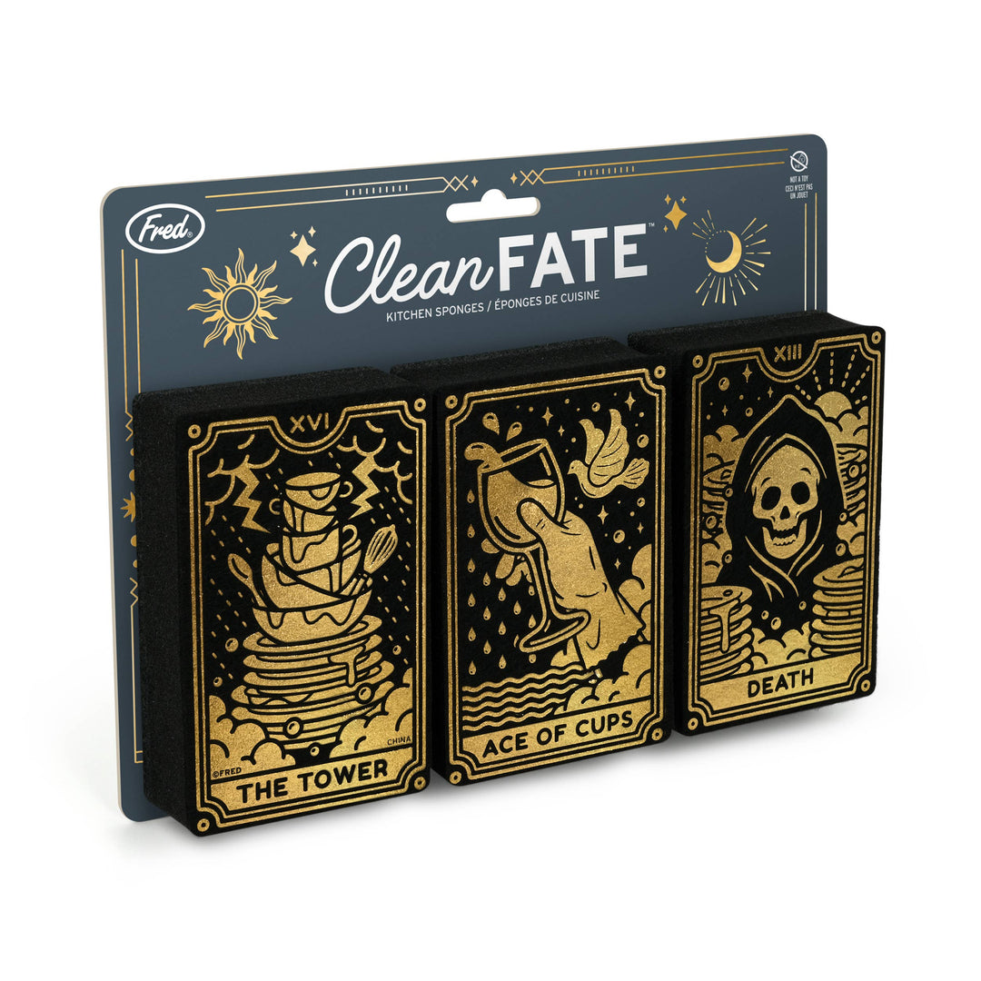 Clean Fate Tarot Card Sponges - 3 Pack