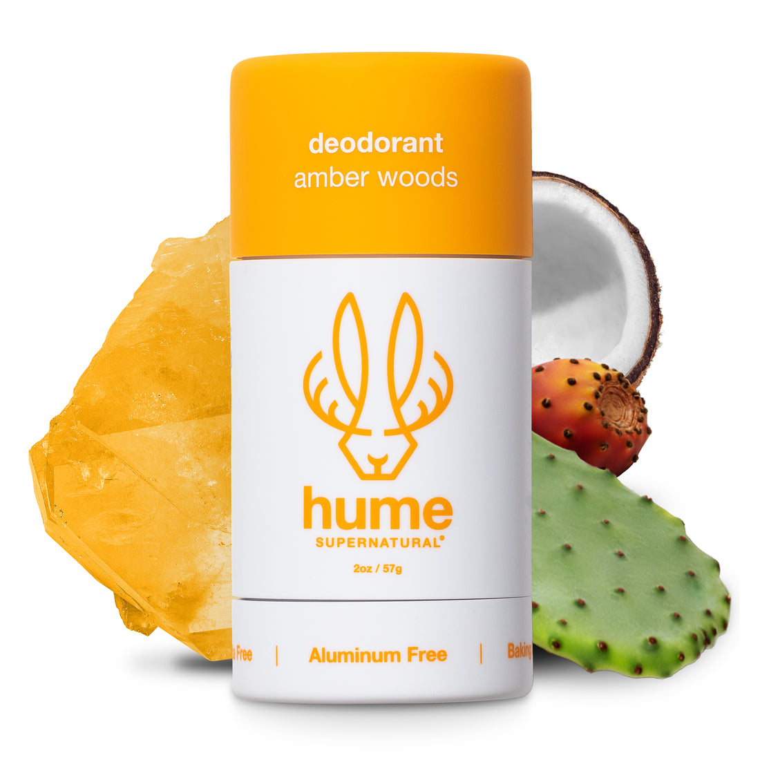 Clean & Non-Toxic Deodorant- Amber Woods
