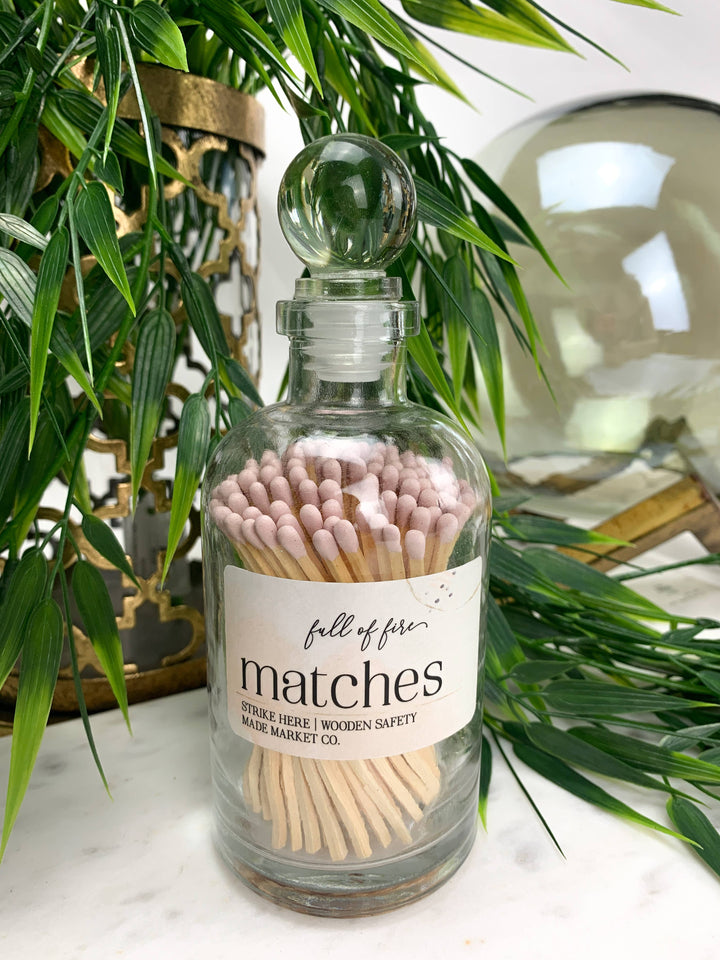 Full of Fire Matches - Light Pink