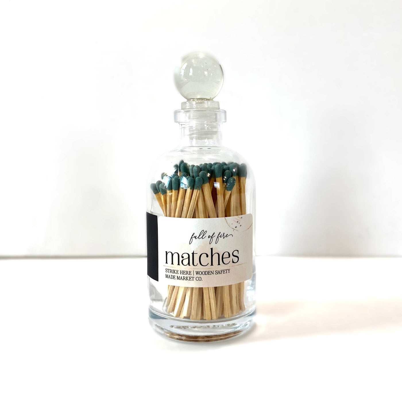 Full Of Fire Matches - Deep Teal