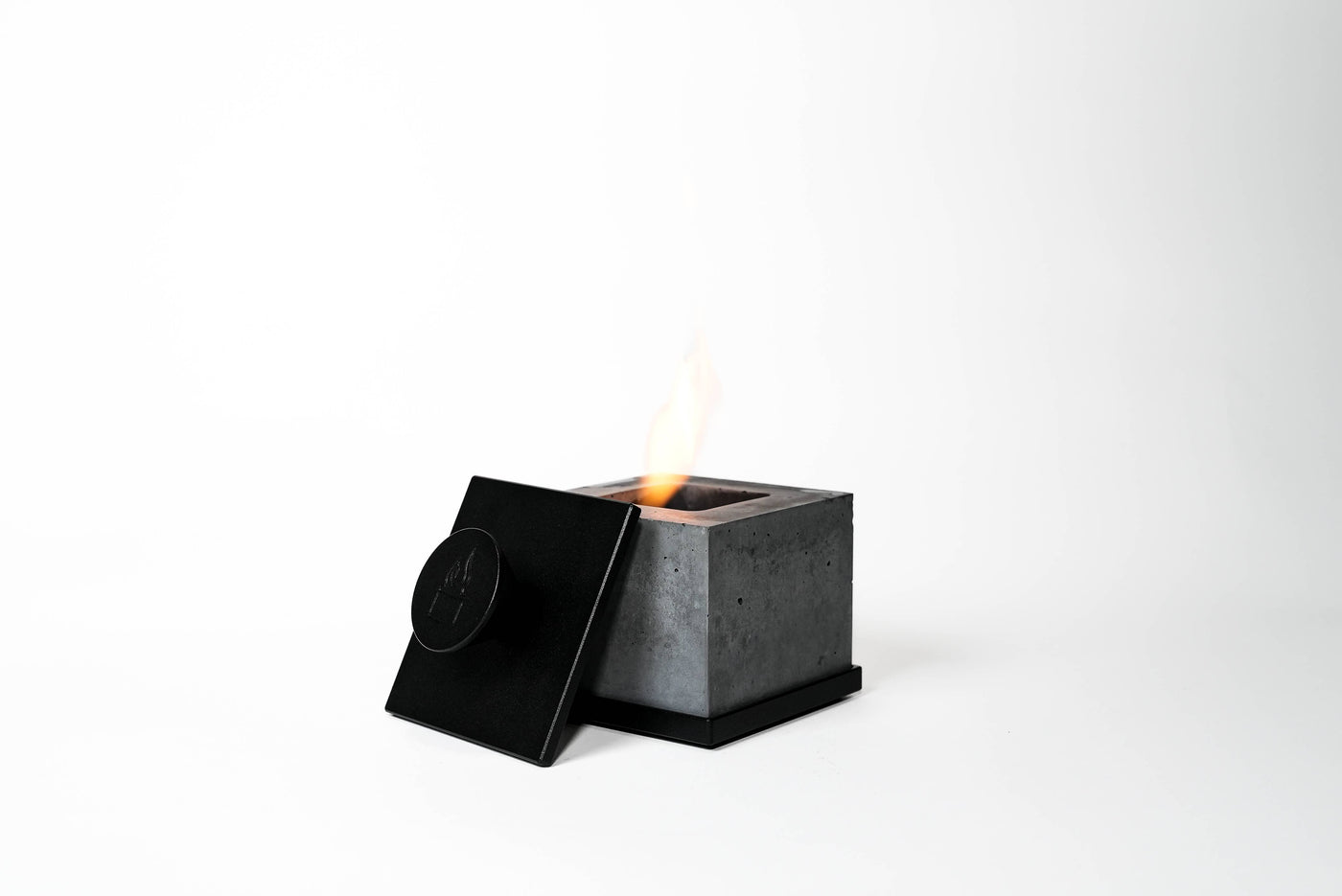 FLIKRFIRE® Table Top Fireplace: Black