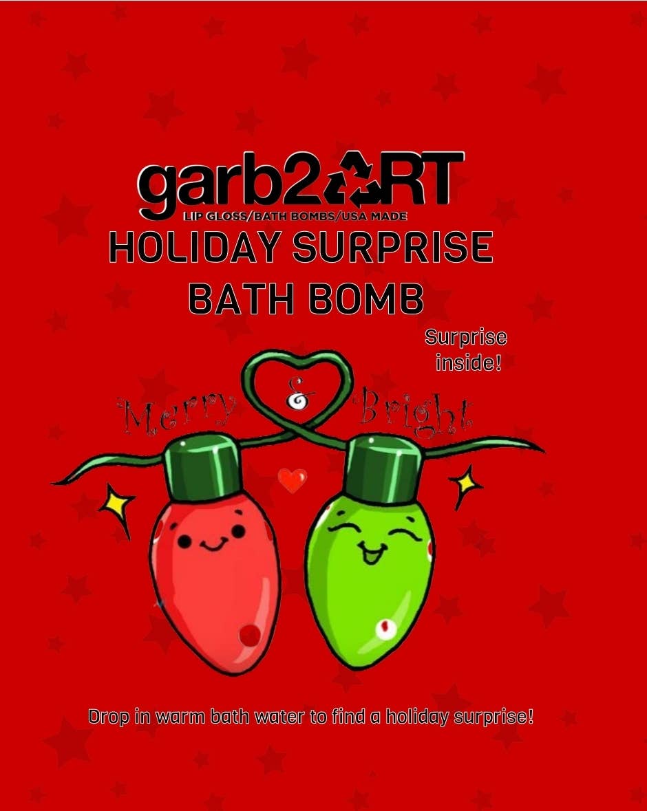 Holiday Surprise Bath Bomb