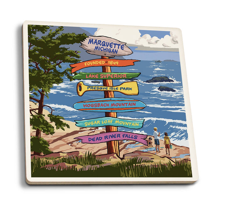 Marquette Michigan Coaster