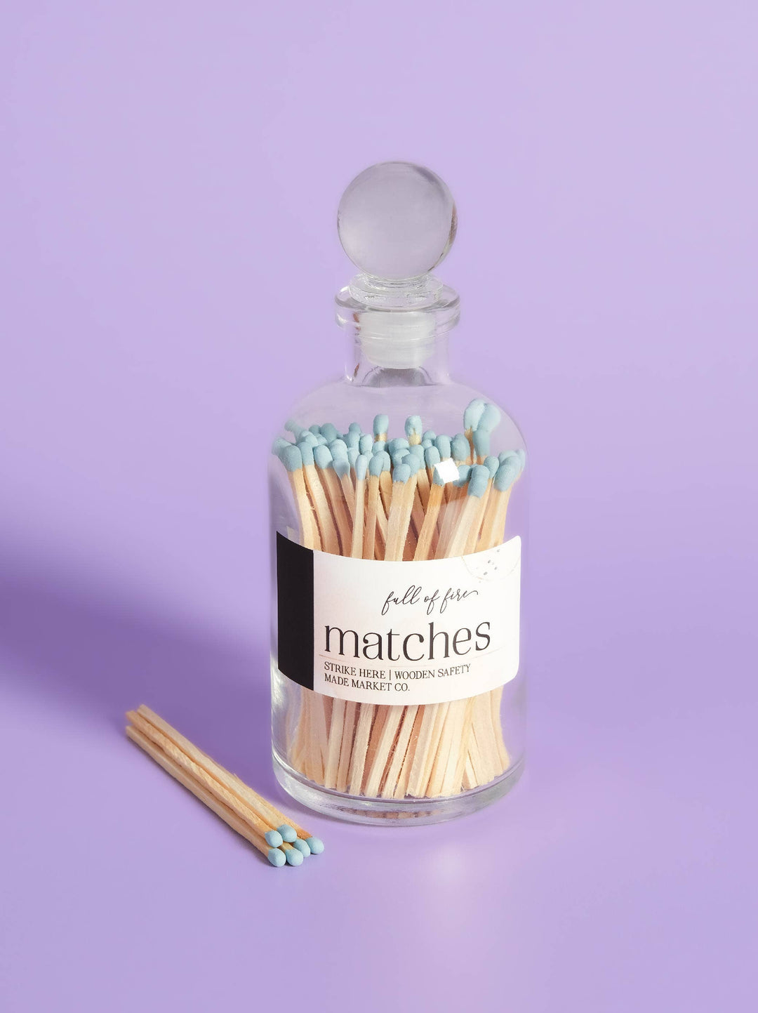 Full of Fire Matches - Powder Blue