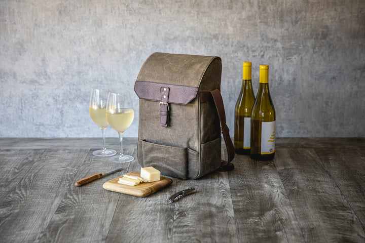 2 Bottle Insulated Wine & Cheese Cooler w/ Cheese Kit - Core