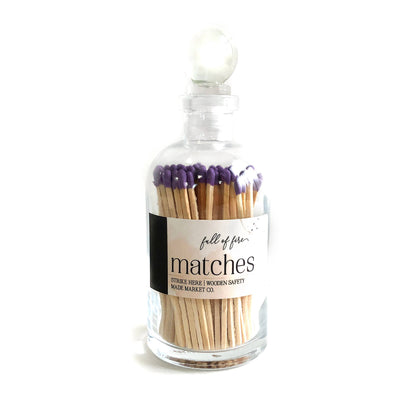Full Of Fire Matches - Purple
