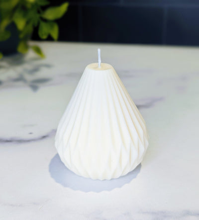 Geo Molded Candle