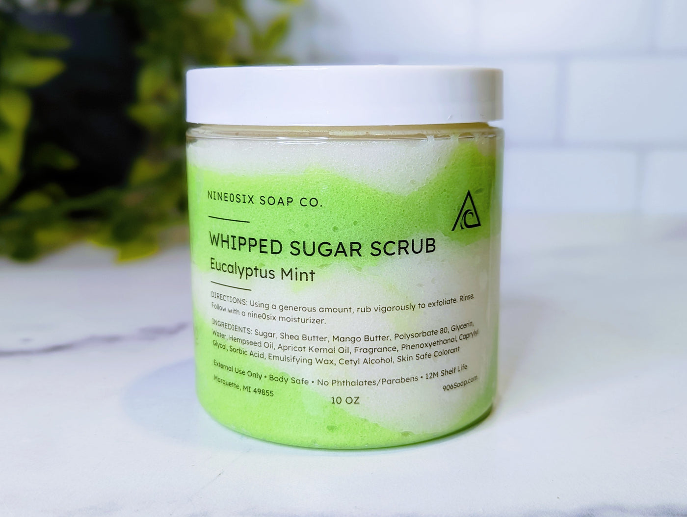 Whipped Sugar Scrub - Eucalyptus Mint