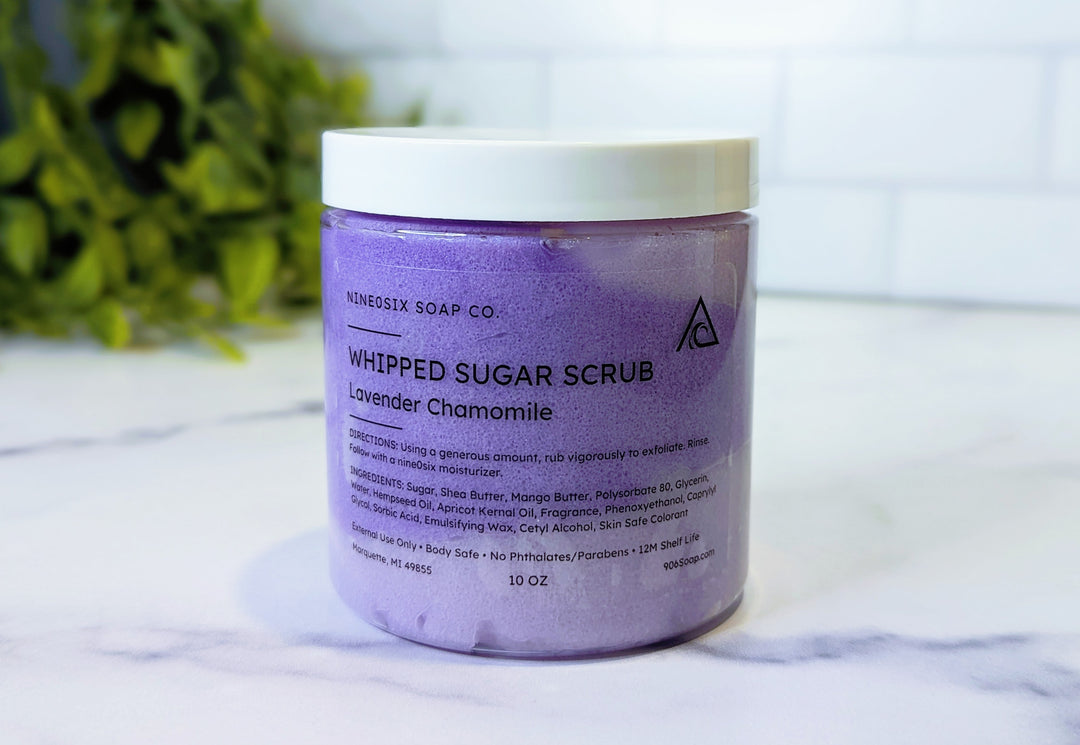 Whipped Sugar Scrub - Lavender Chamomile