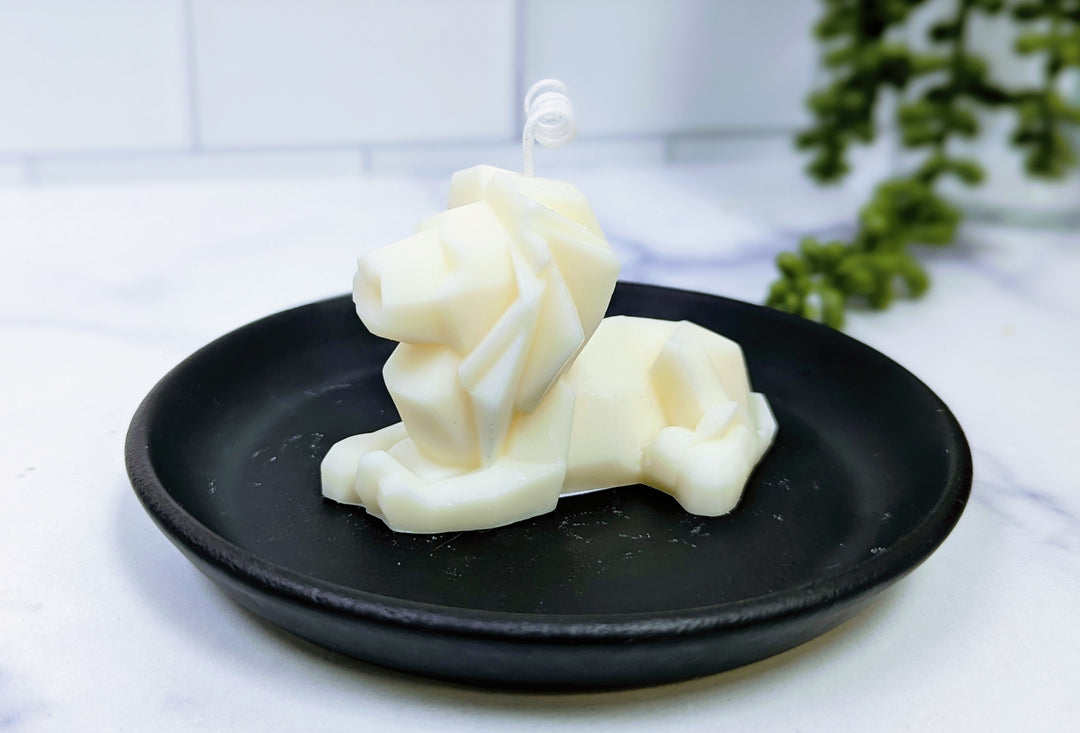 Lion Molded Candle