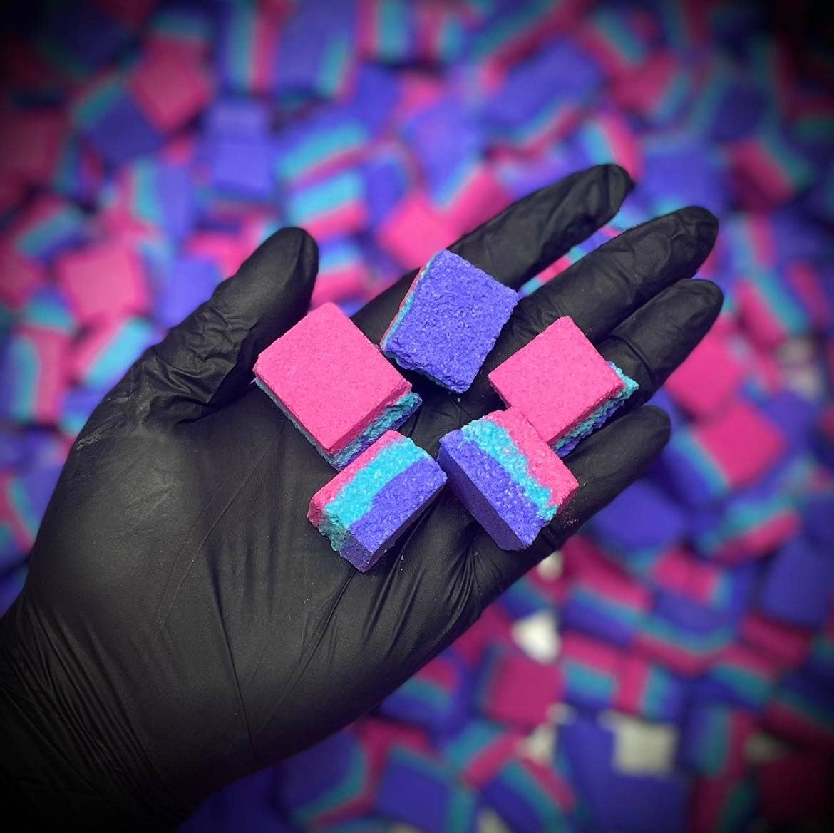 Pink/Purple/Blue Mini Bath Bombs