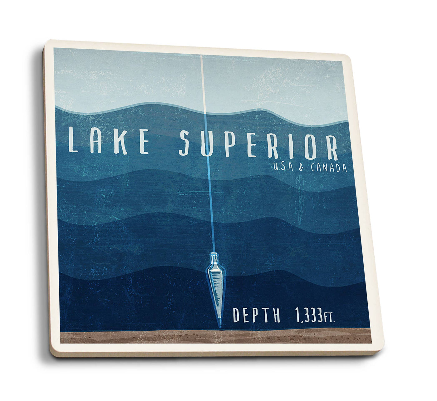 Lake Superior - Ceramic Coaster