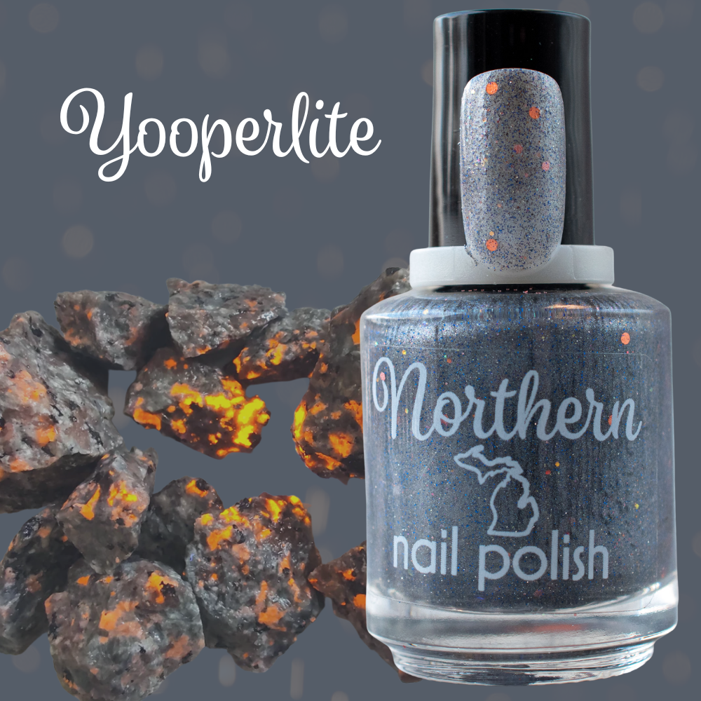 Yooperlite : Nail Polish Vegan Non-Toxic Cruelty-Free Rocks
