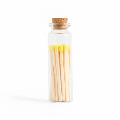 Lemonade Matches in Small Corked Vial